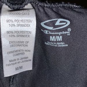 Dark grey stretchy jogger pants